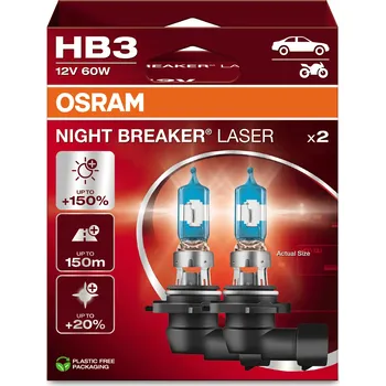Autožárovka Žárovky Osram HB3 60 W 2 ks