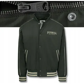 Moto bunda Pitbull pánská bunda bejzbolka bez kapuce RADFORD, velikost 3XL