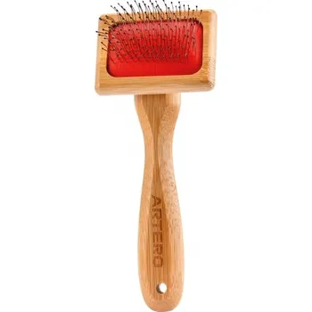 Kartáč pro zvířata Bambusový kartáč LONG PROTECTED| Artero Nature Collection Velikost: XS - (6,5 x 5 cm) štěňata, malí psi a kočky