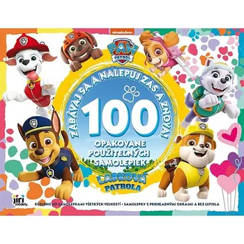 Zabávaj sa a nalepuj zas a znova! Labková patrola Kniha