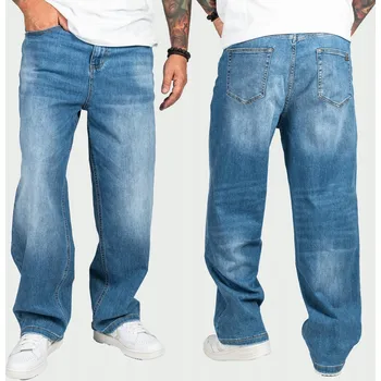 Pánské džíny Pánské volné džíny BAGGY modré široké streetwear vel. 30