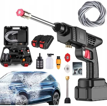 Vysokotlaký čistič Akumulátorová tlaková myčka 38 bar 1700 W s 5m hadicí