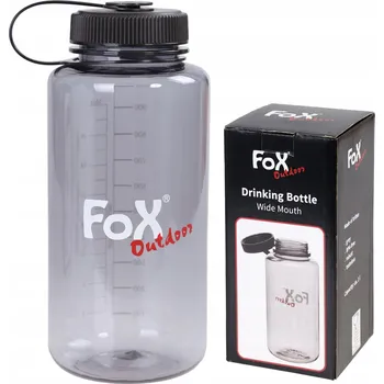 Láhev Turistická láhev MFH Fox Outdoor Tritan 1 l - Šedá