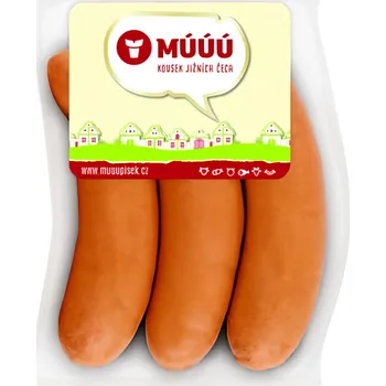 Múúú Farmářské párky libové 330g