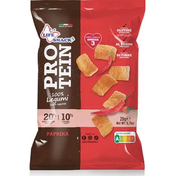 Life Snack Luštěninový snack paprikový LIFE 20g