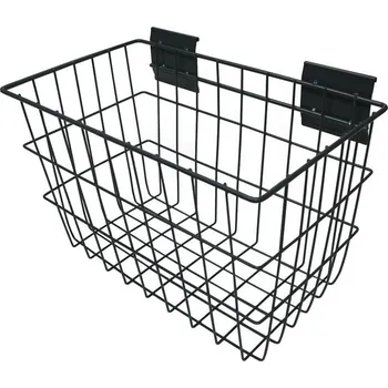 Odpadkový koš AR Shelving Drátěný koš, 35 × 25 × 22 cm, antracit ACCESTAG45