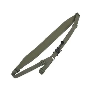 Taktický jednobodý popruh s polstrováním - Ranger Green