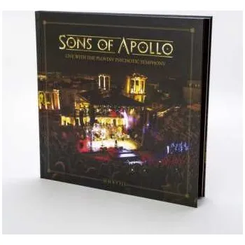 Zahraniční hudba 3CD/DVD/Blu-ray Sons Of Apollo: Live With The Plovdiv Psychotic Symphony DLX | LTD 2021 Limited Deluxe Artbook Edition 3CD DVD + Blu Ray