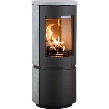 Krbová kamna HETA Scan-line 8 mastek šedý lak