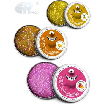 EP line EP line Inteligentní plastelína 80g chytrá hmota s vuní a s glitry s kuličkami