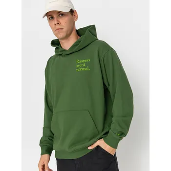 Pánská mikina New Balance Athletics Runners Arent Normal HD (green) M, zelená