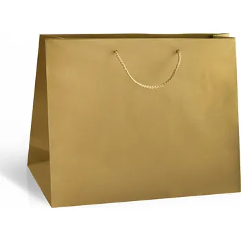 Nákupní taška Dárková taška Gold 41x12x35 G093