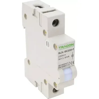 Jistič Tracon SLJL-DC220-F Modulární kontrolka Led, bílá, 220V DC (Tracon SLJL-DC220-F)