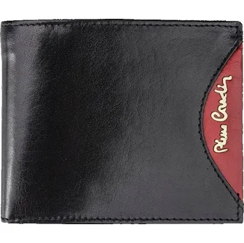 Peněženka Pánská kožená peněženka Pierre Cardin RFID Praktická Černá Pravá kůže