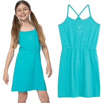 Dámské šaty Šaty na ramínka 4F F026 z bavlny 158.