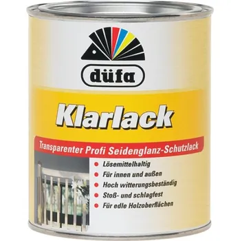 Lak na dřevo Düfa BLN Klarlack 750 ml bezaromátový
