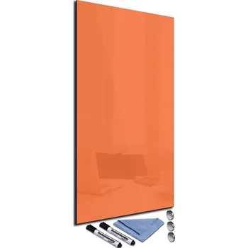 Glasdekor Magnetická skleněná tabule 110x55cm Barva: Lehce oranžová RAL2008, Rozměr V/Š: 55x110cm