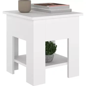 Konferenční stolek Konferenční stolek, dřevo, bílá, INTERSYS 25