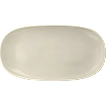 Villa Collection Kameninová servírovací tác Shoku Soft Beige 34x18 cm