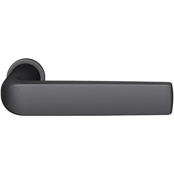 Stavební výplň FSB nástrčná klika 15 1267 na mini rozetě, tloušťka 39-48mm, hliník