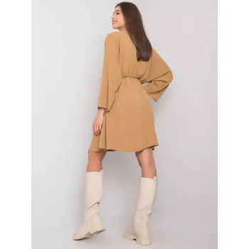 Dámské šaty Šaty DHJ SK 11981B.19 tmavě lila jedna velikost