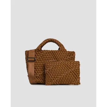 Ručně Vyplétaná Dámská Kabelka Naghedi St Barths Small Tote Sn03012pn-harbor