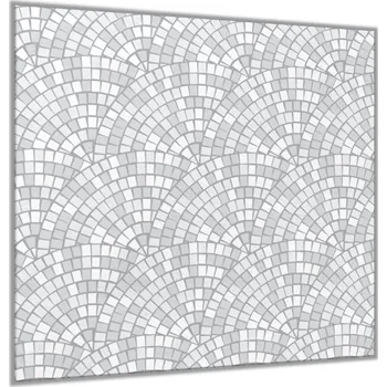 Obklad Glasdekor Sklo do kuchyně mozaika fragment kruhy 30 x 40 cm