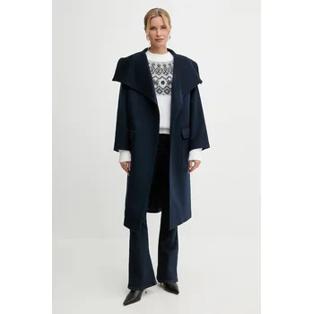 Dámský kabát Vlněný kabát MAX&Co. 2526016014200 námořnická modř 59X, vel. 36