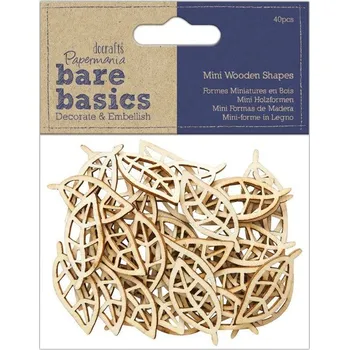 WEST DESIGN Dřevěné listy 40ks