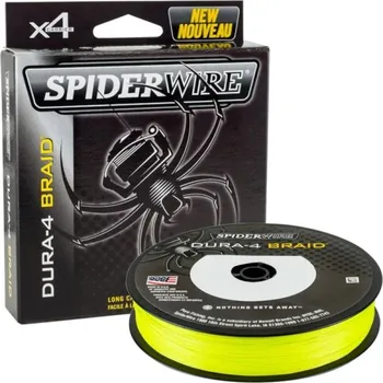 SPIDERWIRE - Splétaná šňůra Dura4 Yellow 0,35 mm 35 kg 300 m