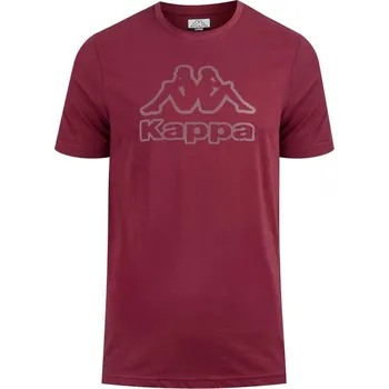 Pánská móda Kappa LOGO CREMY tričko tm.červená L