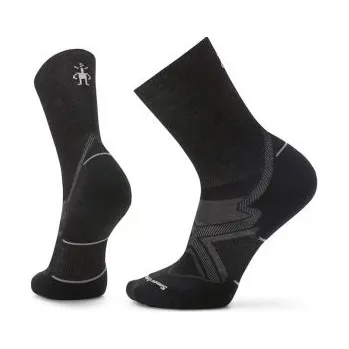 Dámské termo ponožky Smartwool Run Cold Weather Targeted Cushion Crew Socks Uni, Black