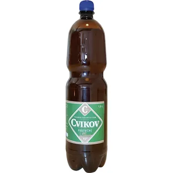 Pivo Cvikov Sváteční Ležák polotmavý 13° pivo, PET 1.5l