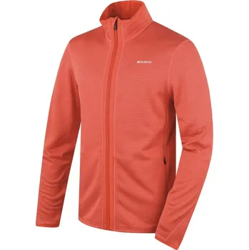 Pánská mikina Husky Artic Zip M orange pánská sportovní funkční tenčí mikina - L