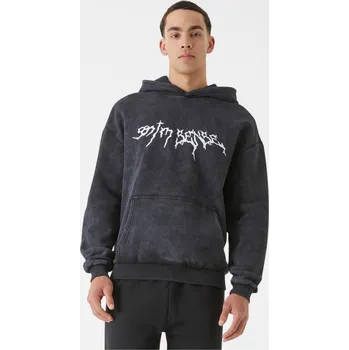 Pánská mikina Sense Goth Print Hoodie Washed XL