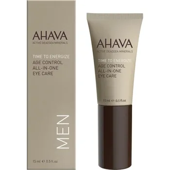 Pleťová kosmetika AHAVA Oční krém pro muže Time to Energize (All-in-One Eye Care) 15 ml + 2 měsíce na vrácení zboží