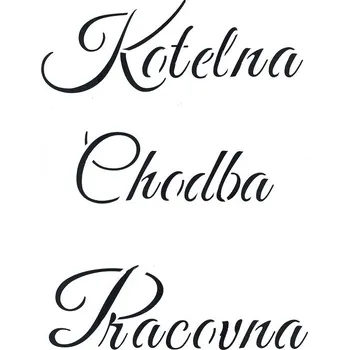 Šablona plastová pro kreativní tvoření - A5 - T46