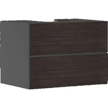 Koupelnový nábytek Skříňka pod umyvadlo pod desku Hansgrohe Xevolos E 78x55,5x55 cm břidlicová matná šedá mat 54189730