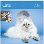 Helma365 Nástěnný kalendář Cats 2026