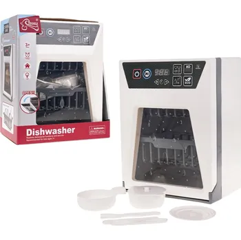 Dětský spotřebič Mamido Myčka nádobí s displejem a příslušenstvím