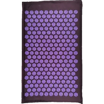 Masáž Akupresurní podložka s polštářem a taškou | relaxace - Fialová hnědá OnlyMat