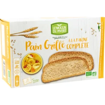 Trvanlivě pečivo Naturalia BIO Celozrnné toasty 250g