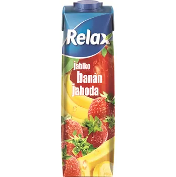 Relax Jablko-banán-jahoda 1l