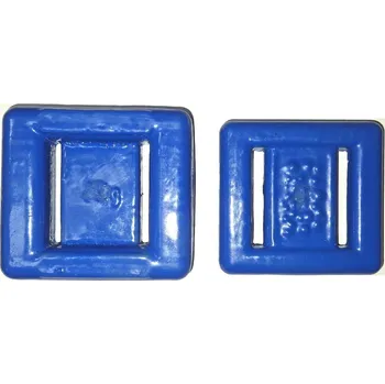 Neoprenový oblek Potápěčské Olovo potažené Plastem 1 nebo 2Kg - Zátěž Černá 1Kg