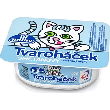 Milko Tvaroháček Tvarohový krém smetanový 90g
