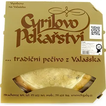 Trvanlivě pečivo Cyrilovo pekařství Frgál valašský tvarohový 700g