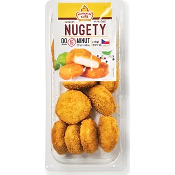 Hotové jídlo Vodňanské Kuře Kuřecí nugety smažené 300g
