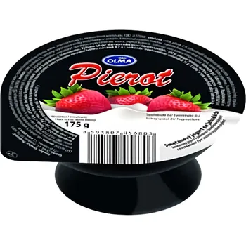 Olma Pierot Smetanový jogurt na jahodách 175g