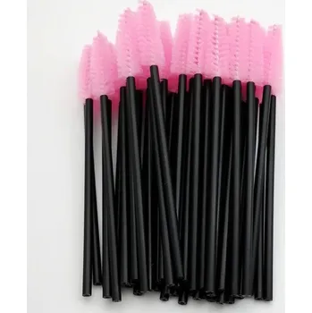 Péče o řasy a obočí Jednorázový kartáček na řasy a obočí | kosmetický kartáček, makeup pomůcka 50 ks - 50 ks v balení