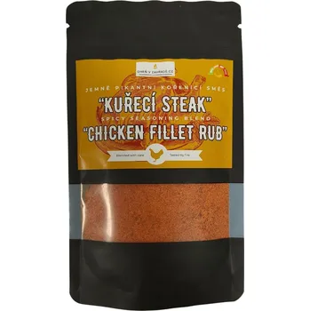 Koření OHENVZAHRADE.CZ Jemně pikantní kořenící směs “Kuřecí steak” “Chicken fillet RUB” - 100 g